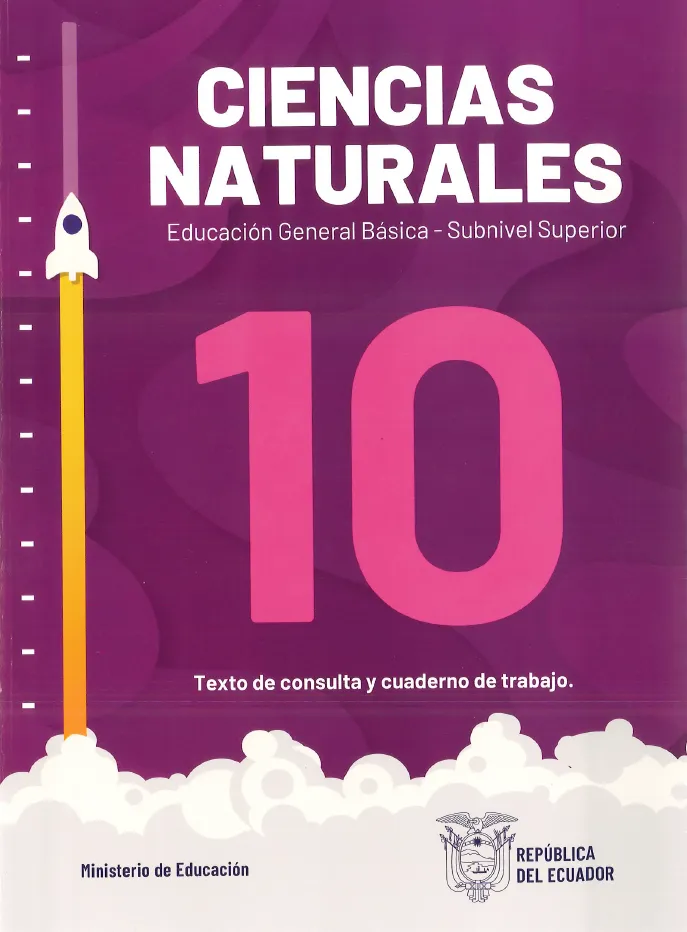 Portada del material: Libro de Ciencias Naturales 10 EGB PDF