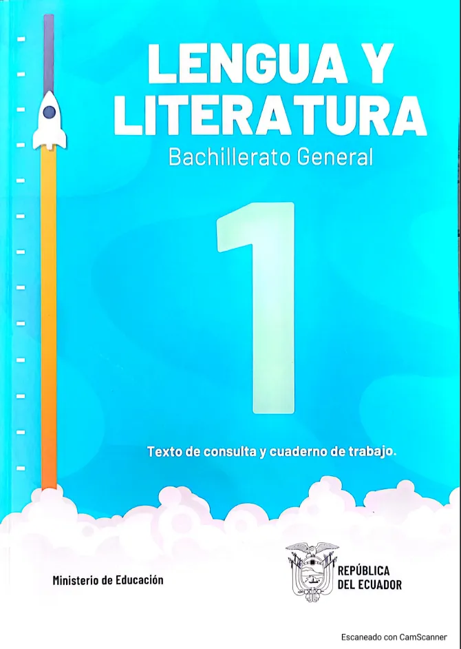 Portada del material: Libro de Lengua y Literatura 1 BGU PDF