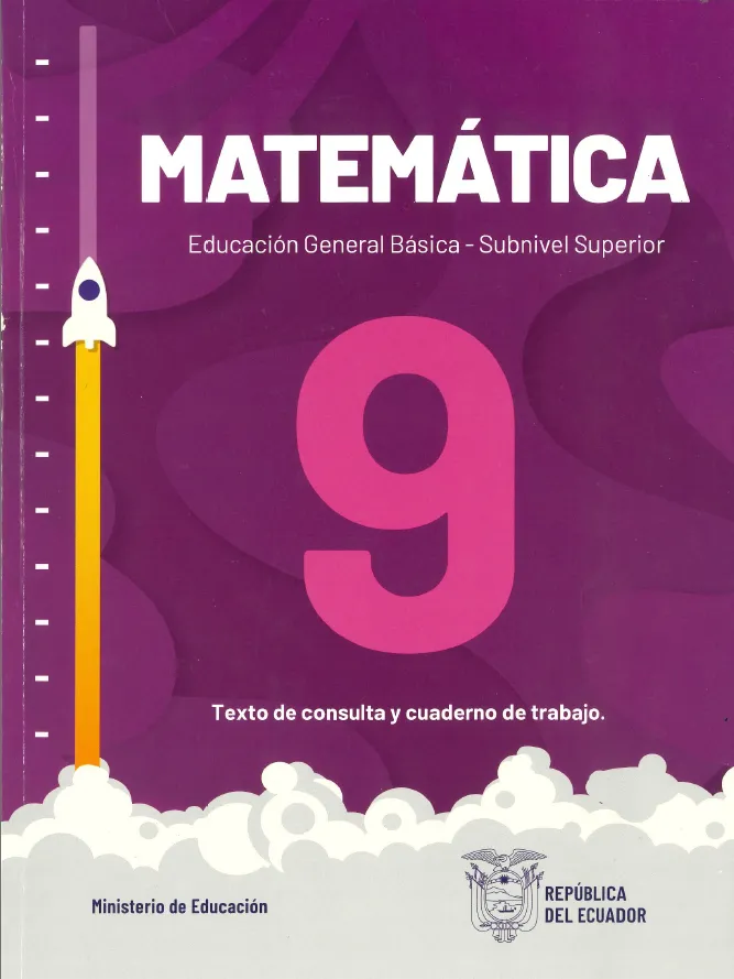 Portada del material: Libro de Matemáticas 9 EGB PDF