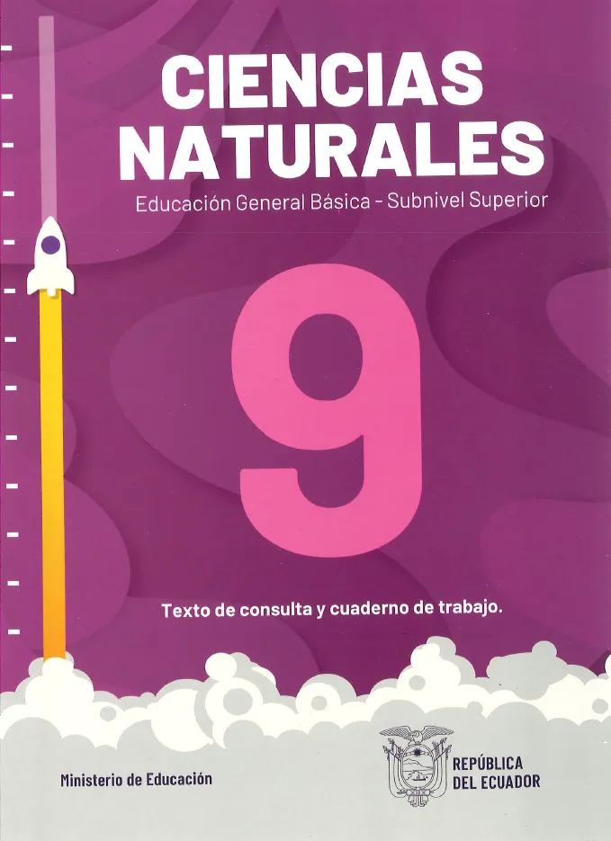 Portada del material: Libro de Ciencias Naturales 9 EGB PDF