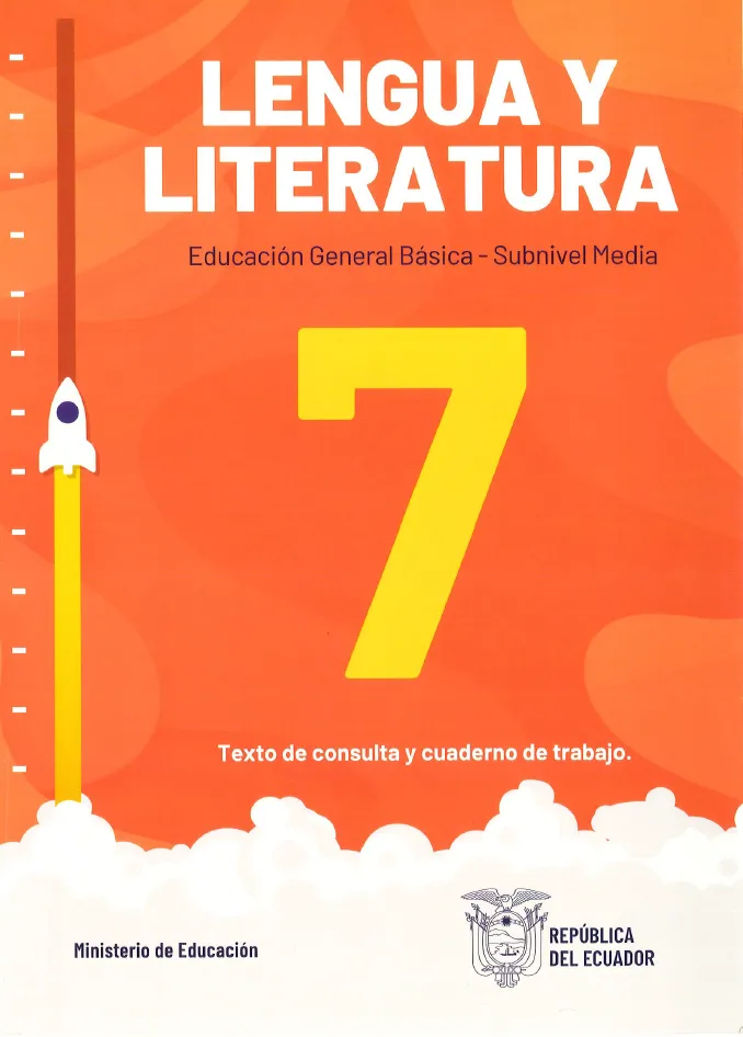 Portada del material: Libro de Lengua y Literatura 7 EGB PDF