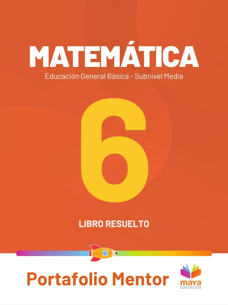Portada del material: Libro de Matemáticas 6 EGB PDF