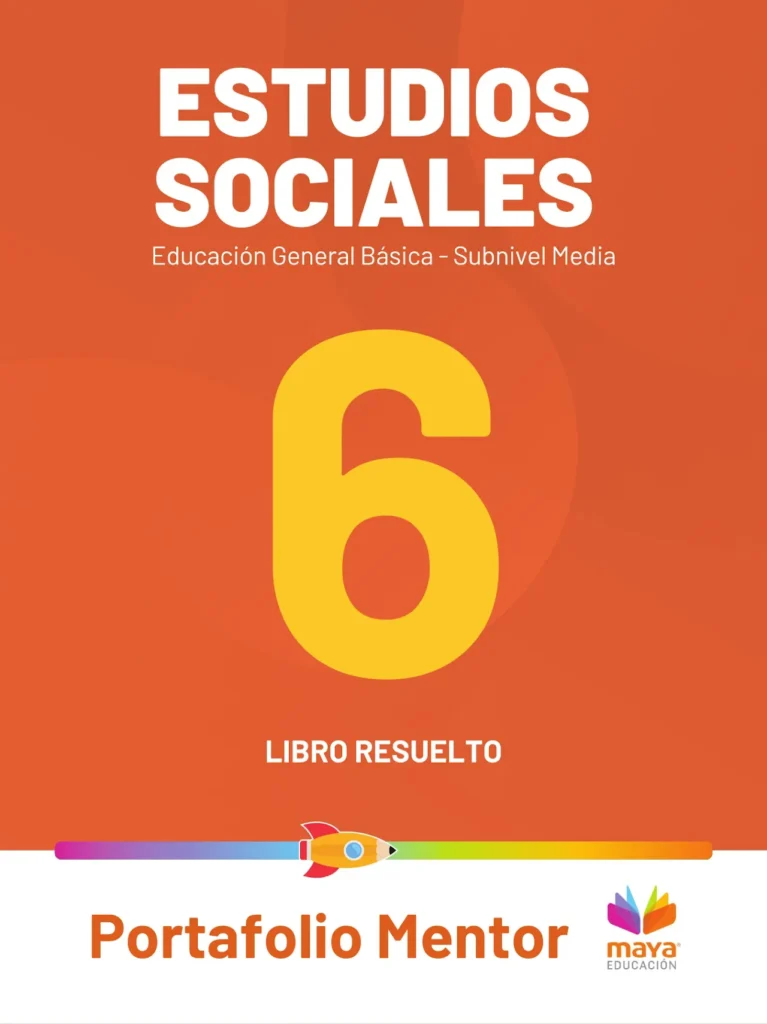 Portada del material: Libro de Estudios Sociales 6 EGB PDF