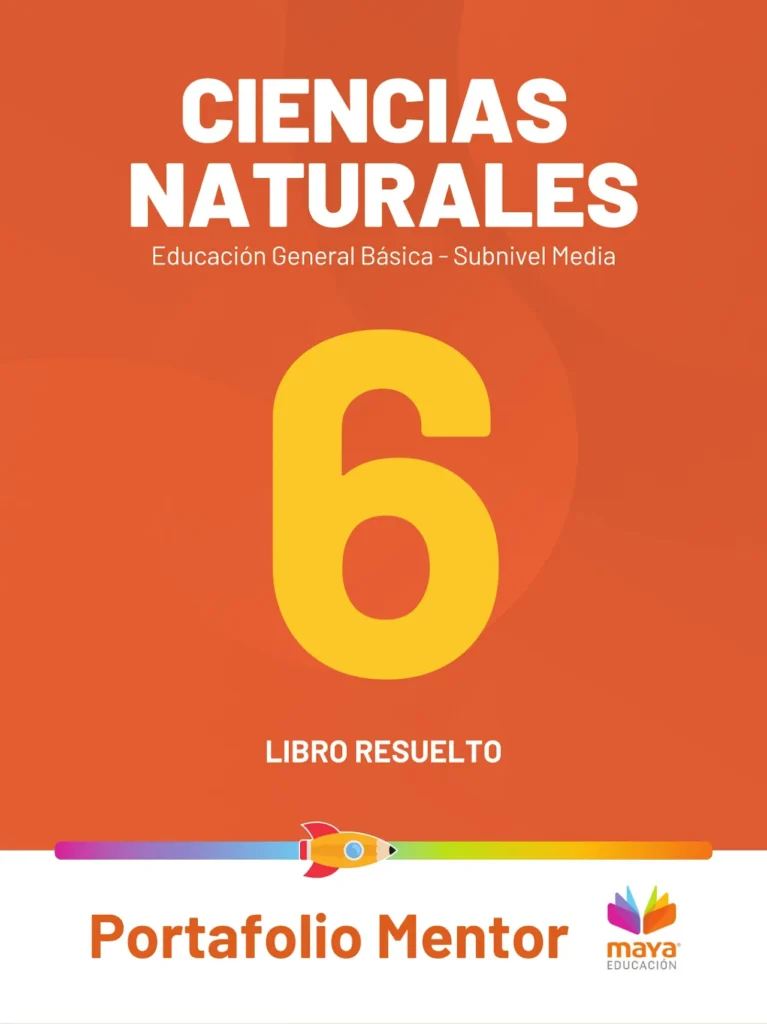 Portada del material: Libro de Ciencias Naturales 6 EGB PDF