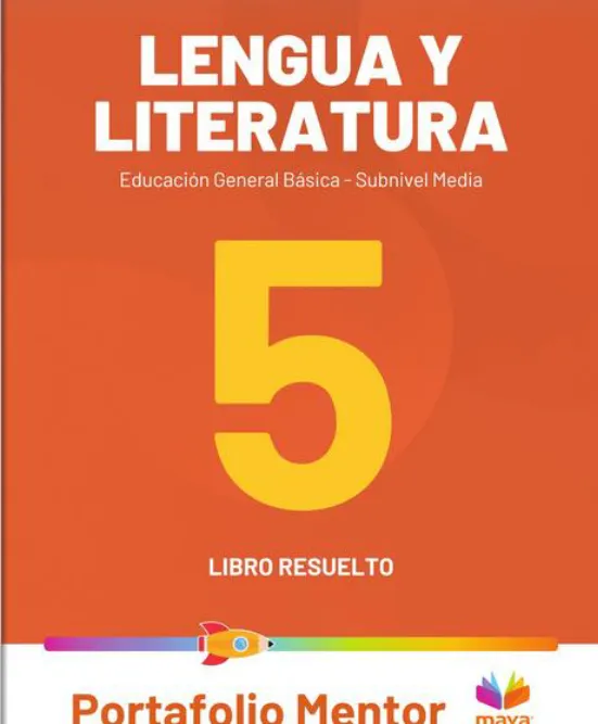 Portada del material: Libro de Lengua y Literatura 5 EGB PDF