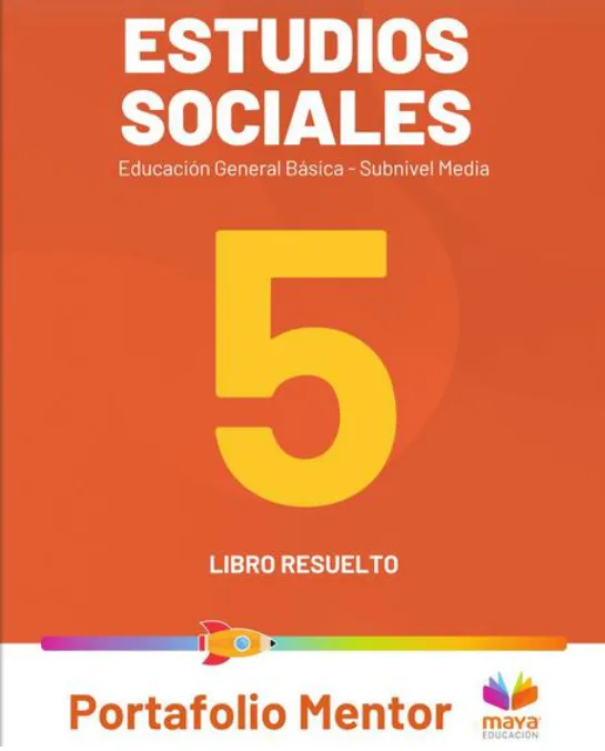 Portada del material: Libro de Estudios Sociales 5 EGB PDF