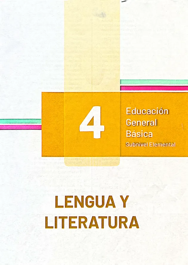 Portada del material: Libro de Lengua y Literatura 4 EGB PDF
