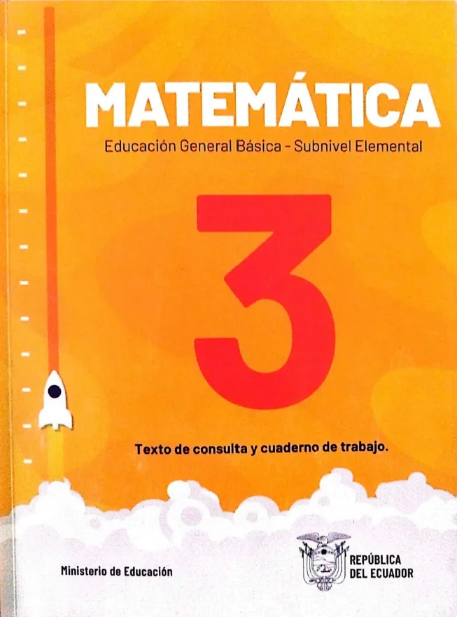 Portada del material: Libro de Matemáticas 3 EGB PDF
