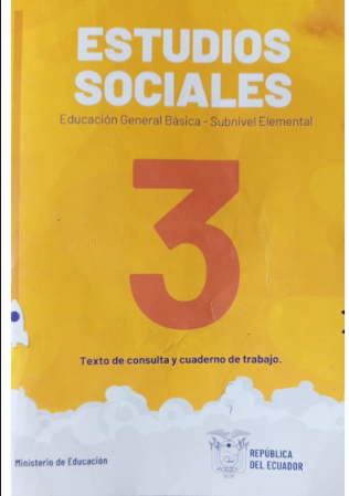 Portada del material: Libro de Estudios Sociales 3 EGB PDF