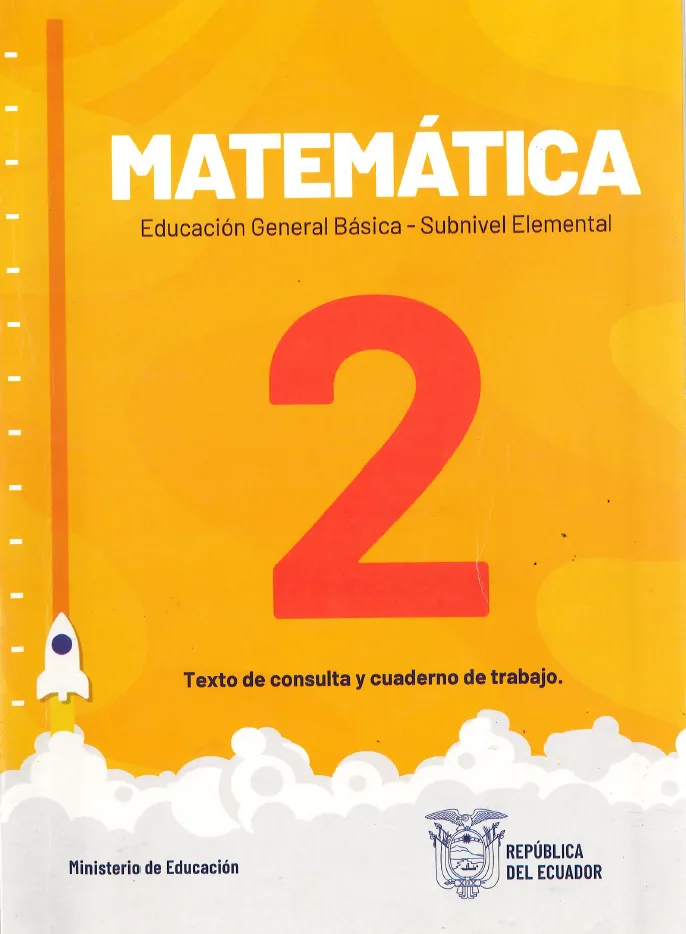 Portada del material: Libro de Matemáticas 2 EGB PDF