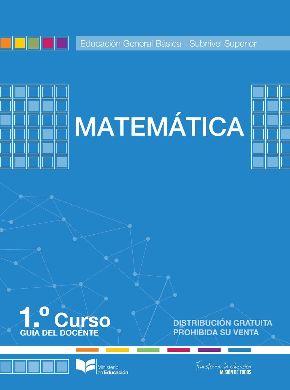 Guía Docente de Matemáticas 1 BGU PDF | Catálogo 2026–2027