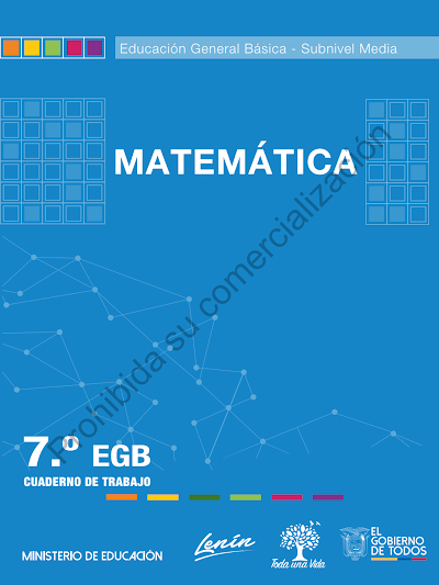 Cuaderno de Trabajo Matemáticas CT 7 EGB PDF | Catálogo 2026–2027