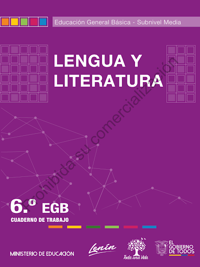 Cuaderno de Trabajo Lengua y Literatura CT 6 EGB PDF | Catálogo 2026–2027